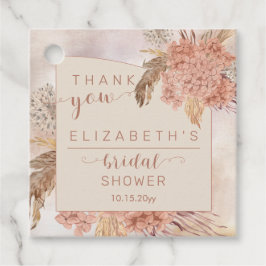 Pampas Grass | Hydrangeas Vrijgezellenfeest Hartel Bedankjes Labels