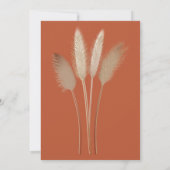 Pampas Grass Kaart (Achterkant)