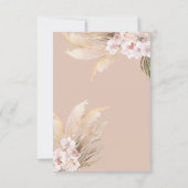 Pampas Grass-kaart (Achterkant)