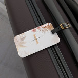 Pampas Grass Monogram Initiaal Naam Bagagelabel<br><div class="desc">Creëer uw eigen aangepaste en gepersonaliseerde Pampas Grass Terracotta bagagelabel gemakkelijk door simpelweg op de knop "Personaliseren" te klikken. Gebruik de knop "Aanpassen" om de stijl en plaatsing van tekst verder te rangschikken en op te maken. Kan gemakkelijk een herbestemming zijn voor andere speciale evenementen zoals jubilea, baby shower, verjaardagsfeestje,...</div>