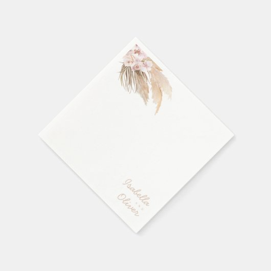 Pampas Grass Napkins Servet (Hoek)