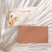 Pampas Grass Orchid Luier Raffle Enclosure Kaart