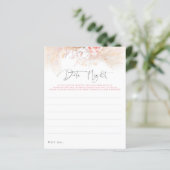 Pampas Grass Pink Floral Date Night Idees (Staand voorkant)