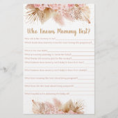 Pampas Grass Pink Floral die mama het beste spel k (Voorkant)