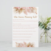 Pampas Grass Pink Floral die mama het beste spel k (Staand voorkant)