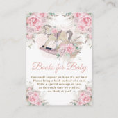 Pampas Grass Pink Rocking Horse Boeken voor Baby Informatiekaartje (Voorkant)