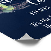 Pampas Grass Place Recipe Kaart Vrijgezellenfeest Poster (Hoek)