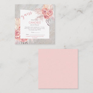 Pampas Grass Roze Blooms   Snoepjes in de pot Informatiekaartje