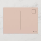 Pampas Grass RSVP-kaarten Briefkaart (Achterkant)