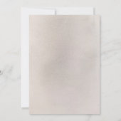 Pampas Grass Sage Greenery Floral Boho Baby shower Kaart (Achterkant)