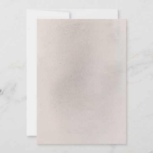 Pampas Grass Sage Greenery Floral Rehearsal Dinner Kaart (Achterkant)