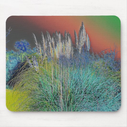 Pampas Grass Solarized Mousepad Muismat (Voorkant)
