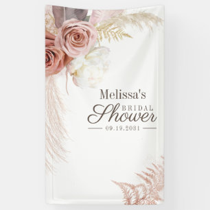 Pampas Grass Tan Vrijgezellenfeest Spandoek
