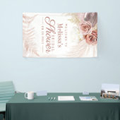 Pampas Grass Tan Vrijgezellenfeest Welkom Spandoek (Beurs)