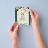 Pampas Grass TEA PARTY Vrijgezellenfeest Lunch Flyer (Hand)