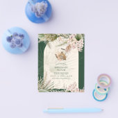 Pampas Grass TEA PARTY Vrijgezellenfeest Lunch Flyer (Enkel)