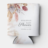 Pampas Grass Terracotta Baby shower Blikjeskoeler (Voorkant)