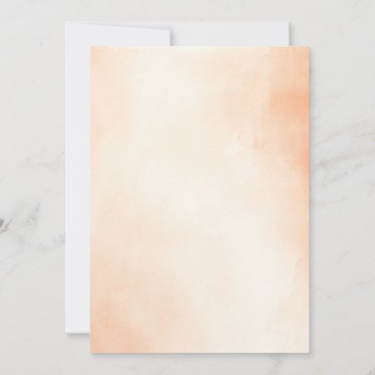 Pampas Grass Terracotta Bloemen Herfst Verjaardags Kaart (Achterkant)