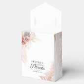 Pampas Grass Terracotta Botanisch Vrijgezellenfees Bedankdoosjes (Geopend)