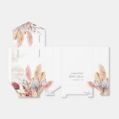 Pampas Grass Terracotta Botanisch Vrijgezellenfees Bedankdoosjes (Uitgevouwen)