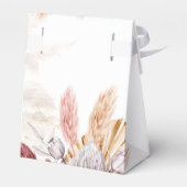 Pampas Grass Terracotta Botanisch Vrijgezellenfees Bedankdoosjes (Achterkant)