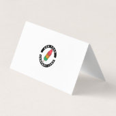 Pampas Grass Terracotta Desert Palms Visitekaartje (Achterkant)