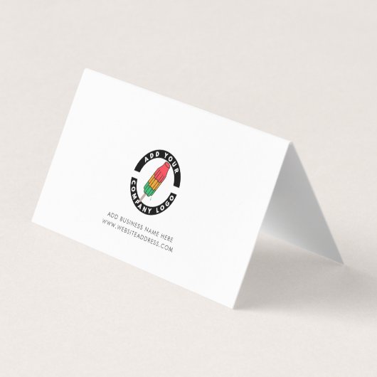 Pampas Grass Terracotta Hartelijk dank Visitekaartje (Achterkant)