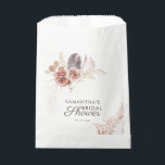 Pampas Grass Terracotta Vrijgezellenfeest Bedankzakje<br><div class="desc">Creëer uw eigen aangepaste en persoonlijke Pampas Grass Vrijgezellenfeest bevoordeelt tassen met uw doucheca eenvoudig door op de knop 'Personaliseren' hierboven te klikken. Gebruik de knop "Aanpassen" om de stijl en plaatsing van tekst verder te herschikken en te formatteren. Het zou gemakkelijk een nieuwe bestemming kunnen zijn voor andere speciale...</div>