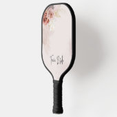 Pampas Grass Terracotta Wedding Bride Team Pickleball Paddle (Links)