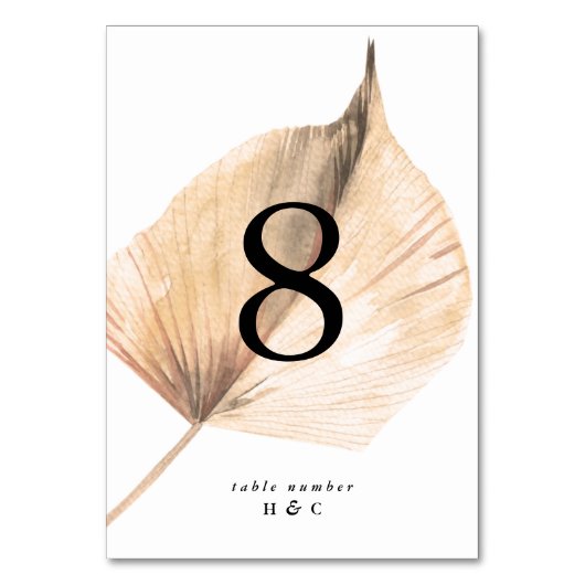 Pampas Grass Tropical Oerwoud Floral Kaart (Voorkant)