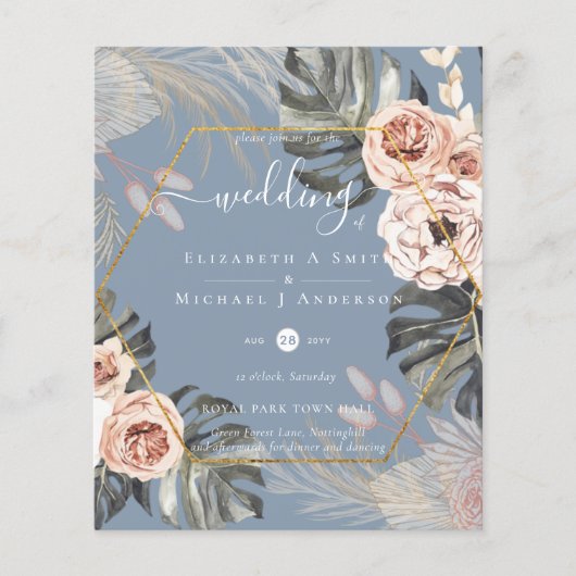 PAMPAS GRASS TROPICAL Weddenschap tegen lage koste (Voorkant)