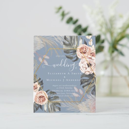 PAMPAS GRASS TROPICAL Weddenschap tegen lage koste (Staand voorkant)