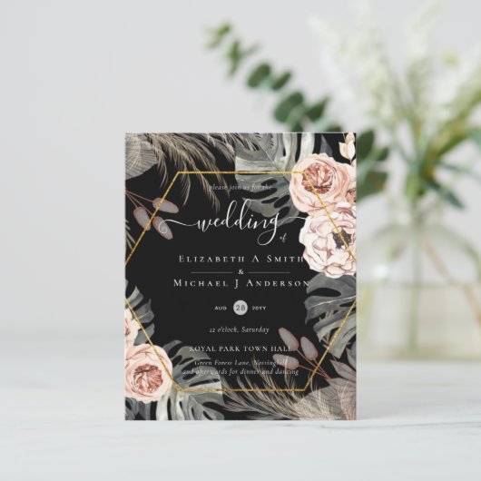 PAMPAS GRASS TROPICAL Weddenschap tegen lage koste (Staand voorkant)