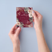 PAMPAS GRASS TROPICAL Weddenschap tegen lage koste Flyer (Hand)