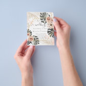 PAMPAS GRASS TROPICAL Weddenschap tegen lage koste Flyer (Hand)