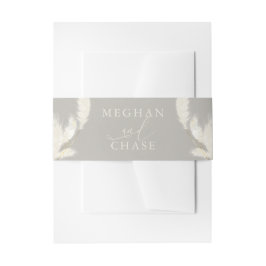 Pampas Grass Uitnodigingen Wikkel