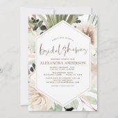 Pampas Grass Vrijgezellenfeest Boho Eucalyptus Inv Kaart (Voorkant)