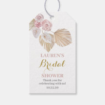 Pampas Grass vrijgezellenfeest cadeau labels