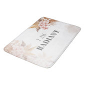 Pampas Grass Vrijgezellenfeest Floral Badmat (Gekanteld)