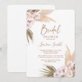 Pampas Grass vrijgezellenfeest Kaart (Voorkant / Achterkant)