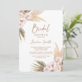 Pampas Grass vrijgezellenfeest Kaart (Staand voorkant)