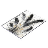 Pampas Grass - Watercolor flowers Notitieboek (Linkerzijde)