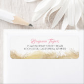 Pampas Grass Waterverf Exotic Etiket (Insitu)