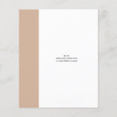 Pampas Grass Weddenschap Welkomstbericht (Achterkant)