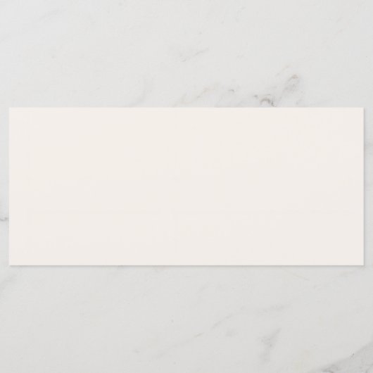 Pampas Grass Wedding Menu Card (Achterkant)