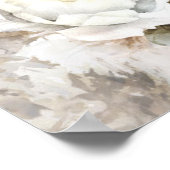 Pampas Grass White Floral Botanical Welcome Sign Poster (Hoek)