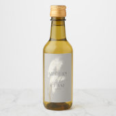 Pampas Grass Wijn Etiket (Voorkant)