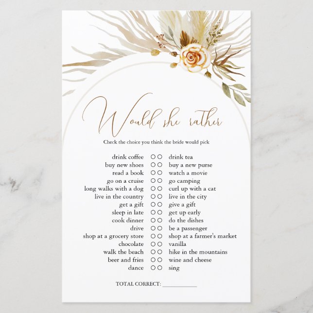 Pampas grass wil dat ze liever Vrijgezellenfeest s (Voorkant)