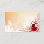 Pampas Hoeveel Kisses voor Mrs Shower-spelkaart Plaatskaartje (Achterkant)