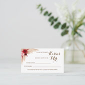 Pampas Hoeveel Kisses voor Mrs Shower-spelkaart Plaatskaartje (Staand voorkant)